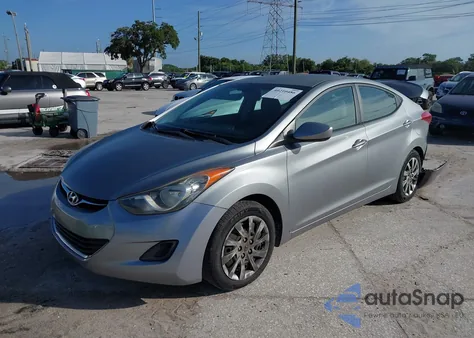 2012 Hyundai Elantra Gls (Ulsan Plant) from USA, damaged, VIN KMHDH4AE5CU446455